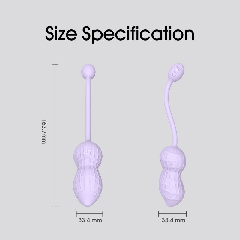 10-Mode Peanut Bullet Vibrator WY0776-2