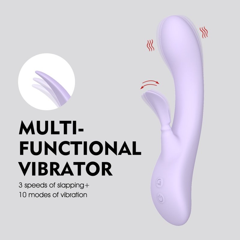 10-Mode Vibrating & 3-Speed Bird Flapping Wand WY0781-1
