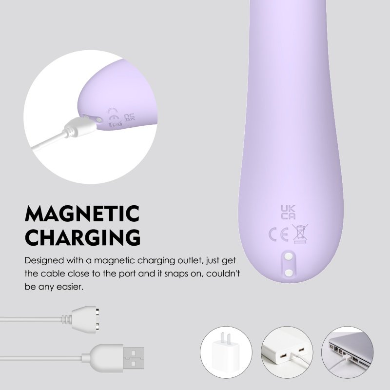 10-Mode Vibrating & 3-Speed Bird Flapping Wand WY0781-3
