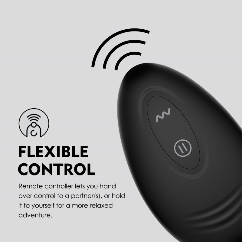 2-in-1 Remote Control Anal Toy & Cock Ring WY0780-5