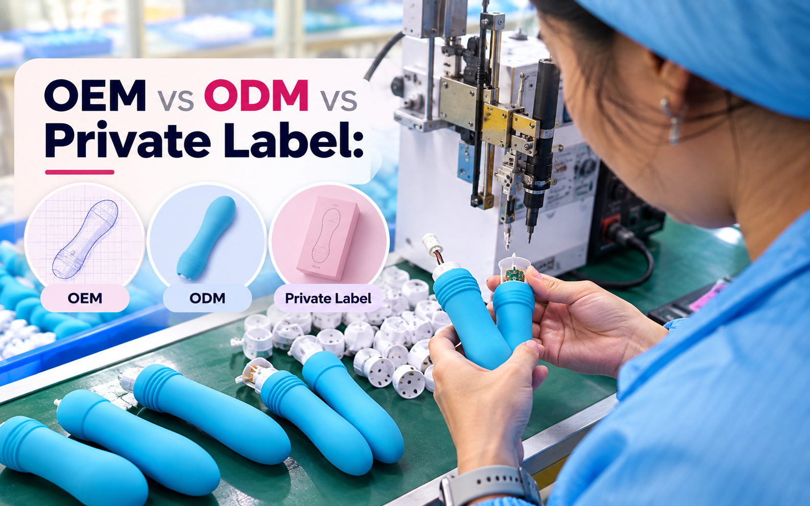 OEM vs ODM vs private label manufacturing routes compared for adult wellness brands